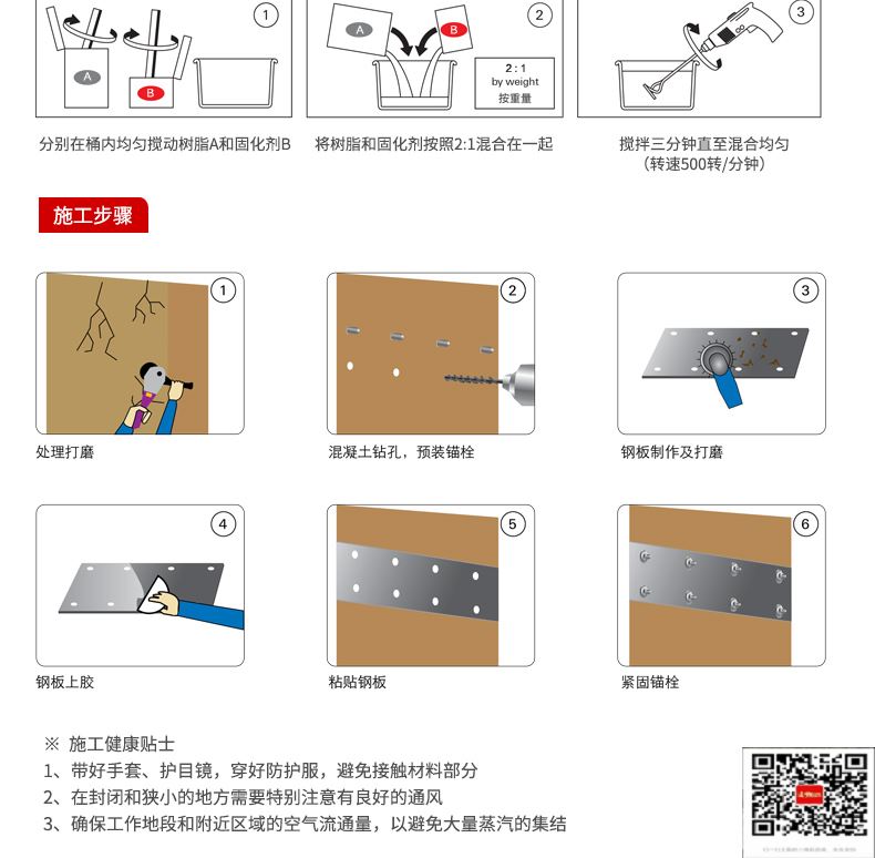 包钢府谷粘钢加固施工过程